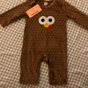 Minky Turkey One Piece